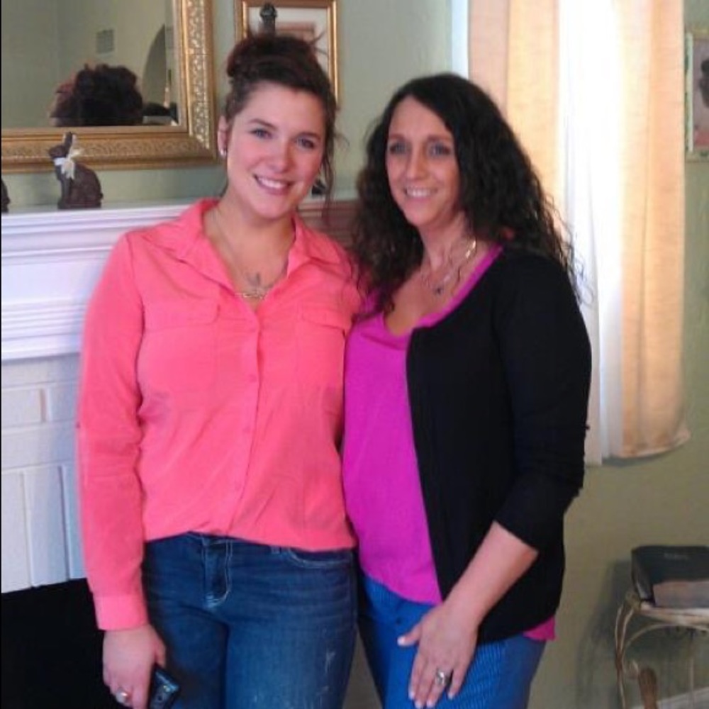 NWT- hot pink blouse